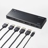 SW-HDR41R HDMI切替器 4K対応 リモコン付き サンワサプライ 82734201