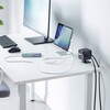 TAP-B115UC-2BK 電源タップ PD65W充電機能付き クランプ固定式 サンワサプライ 82734219