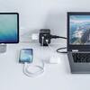 TAP-B115UC-2BK 電源タップ PD65W充電機能付き クランプ固定式 サンワサプライ 82734219