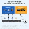 SW-HDR31R HDMI切替器 4K対応 リモコン付き サンワサプライ 82734255