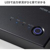 SW-HDR31R HDMI切替器 4K対応 リモコン付き サンワサプライ 82734255