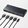 SW-HDR31R HDMI切替器 4K対応 リモコン付き サンワサプライ 82734255