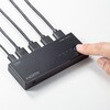 SW-HDR31R HDMI切替器 4K対応 リモコン付き サンワサプライ 82734255