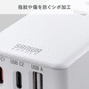 TAP-MC2A1AC3W 電源タップ モバイル PD33W対応 サンワサプライ 82734325