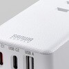 TAP-MC2A1AC3W 電源タップ モバイル PD33W対応 サンワサプライ 82734325