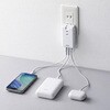 TAP-MC2A1AC3W 電源タップ モバイル PD33W対応 サンワサプライ 82734325