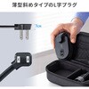 TAP-MC2A1AC2BK 電源タップ  モバイルタイプ 巻き取り式 サンワサプライ 82734386