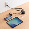 TAP-MC2A1AC2BK 電源タップ  モバイルタイプ 巻き取り式 サンワサプライ 82734386