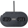 TAP-MC2A1AC2BK 電源タップ  モバイルタイプ 巻き取り式 サンワサプライ 82734386