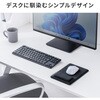 MPD-MU5BK マウスパッド 低反発リストレスト付き 抗菌 サンワサプライ 82734420