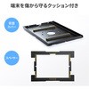 CR-LATAB35BK セキュリティケース VESA取付け用 iPad・Galaxy用 サンワサプライ 82734438