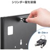 CR-LATAB35BK セキュリティケース VESA取付け用 iPad・Galaxy用 サンワサプライ 82734438
