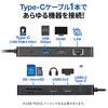 USB-DKM3BKN ドッキングステーション USB TypeC サンワサプライ 82734465