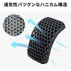 TOK-HONEY1BK リストレスト ハニカム構造 TPE素材 サンワサプライ 82734481