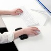 TOK-HONEY1BK リストレスト ハニカム構造 TPE素材 サンワサプライ 82734481