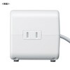 TAP-B115UC-2W 電源タップ PD65W充電機能付き クランプ固定式 サンワサプライ 82734490