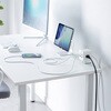 TAP-B115UC-2W 電源タップ PD65W充電機能付き クランプ固定式 サンワサプライ 82734490