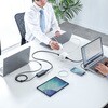 TAP-B115UC-2W 電源タップ PD65W充電機能付き クランプ固定式 サンワサプライ 82734490