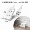 TAP-TSH33N2-FPS 電源タップ 火災予防機能付き 消火シート付き サンワサプライ 82734526