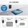 TAP-MC2A1AC3BK 電源タップ モバイル PD33W対応 サンワサプライ 82734535