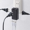 TAP-MC2A1AC3BK 電源タップ モバイル PD33W対応 サンワサプライ 82734535