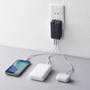 TAP-MC2A1AC3BK 電源タップ モバイル PD33W対応 サンワサプライ 82734535