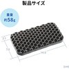 TOK-HONEY1GY リストレスト ハニカム構造 TPE素材 サンワサプライ 82734578