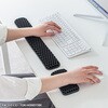 TOK-HONEY2BK リストレスト ハニカム構造 TPE素材 サンワサプライ 82734587