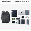 BAG-BP18BK キャリングバッグ カジュアルタイプ バックパック サンワサプライ 82734621