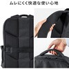 BAG-BP18BK キャリングバッグ カジュアルタイプ バックパック サンワサプライ 82734621