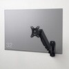 CR-LAW118BK 液晶モニタアーム 壁掛け式 サンワサプライ 82734648