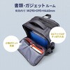 BAG-BP20WP キャリングバッグ リュックタイプ マチ拡張薄型 サンワサプライ 82734700