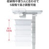 RAC-HP20 ナースカート 上下昇降式 サンワサプライ 82734718