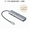 USB-10TCHPS39S USBハブ USB 10Gbps HDMIポート付き サンワサプライ 82734788