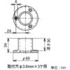 J-103 S MCC イレクター Φ28プラスチックジョイント マットチョコレート色 矢崎化工 82738611