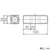 J-120AFS S MCC イレクター Φ28プラスチックジョイント マットチョコレート色 矢崎化工 82738665