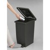 - ユニード+パッキン付きプッシュ&ペダル 45L セピアブラック TONBO(トンボ/新輝合成)[プラスチック家庭用品] 82740790