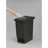 - ユニード+パッキン付きプッシュ&ペダル 45L セピアブラック TONBO(トンボ/新輝合成)[プラスチック家庭用品] 82740790