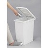 - ユニード+パッキン付きプッシュ&ペダル 45L オフホワイト TONBO(トンボ/新輝合成)[プラスチック家庭用品] 82740826