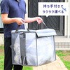 OGB-216LBK ゴミステーションボックス 折りたたみ ゴミ箱 屋外 固定用ロープ付き 分別カード付き 反射テープ YAMAZEN(山善) 82765125