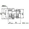 EBGP08-12 ケイグランド ノックアウト接続用コネクタ 屋外仕様 EBGP型 三桂製作所 82765656