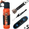 10003565BLBK UDAP 熊撃退スプレー SOG + 電子ホイッスル + 熊鈴 EVERSAFE 82768370