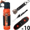10003566RDBK UDAP 熊撃退スプレー SOG + 電子ホイッスル + 熊鈴 EVERSAFE 82768388