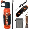 10003618ORBR フックポール + UDAP 熊撃退スプレー SOG + 電子ホイッスル + 熊鈴 EVERSAFE 82768431