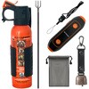 10003618ORBK フックポール + UDAP 熊撃退スプレー SOG + 電子ホイッスル + 熊鈴 EVERSAFE 82768528