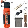 10003617GDBR フックポール + UDAP 熊撃退スプレー SOG + アルミホイッスル + 熊鈴 EVERSAFE 82768546