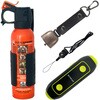 10003564YLBK UDAP 熊撃退スプレー SOG + 電子ホイッスル + 熊鈴 EVERSAFE 82768555