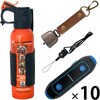 10003566BLBR UDAP 熊撃退スプレー SOG + 電子ホイッスル + 熊鈴 EVERSAFE 82768625