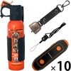 10003566ORBK UDAP 熊撃退スプレー SOG + 電子ホイッスル + 熊鈴 EVERSAFE 82768756
