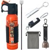 10003617SLBK フックポール + UDAP 熊撃退スプレー SOG + アルミホイッスル + 熊鈴 EVERSAFE 82768887